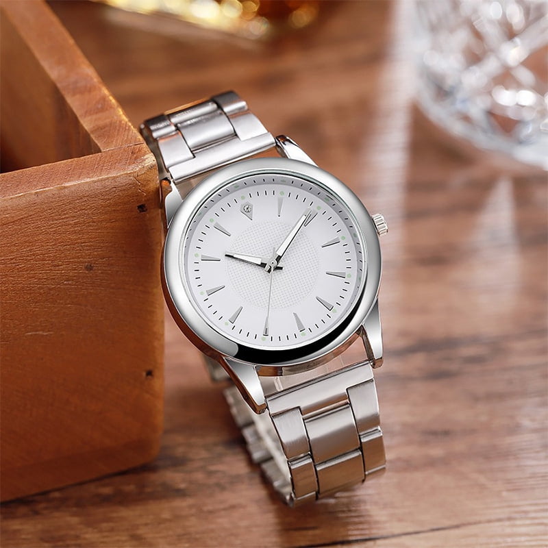 DESIGNICE Men's Watch Luxury Watches Quartz Watch Stainless Steel Dial Casual Bracelet Watch - Image 3