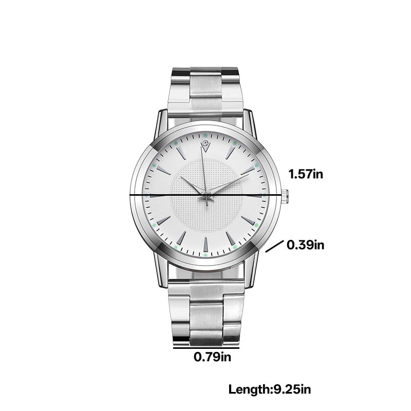 DESIGNICE Men's Watch Luxury Watches Quartz Watch Stainless Steel Dial Casual Bracelet Watch - Image 2