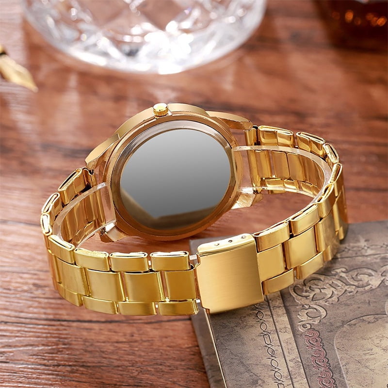 DESIGNICE Men's Watch Luxury Watches Quartz Watch Stainless Steel Dial Casual Bracelet Watch - Image 5