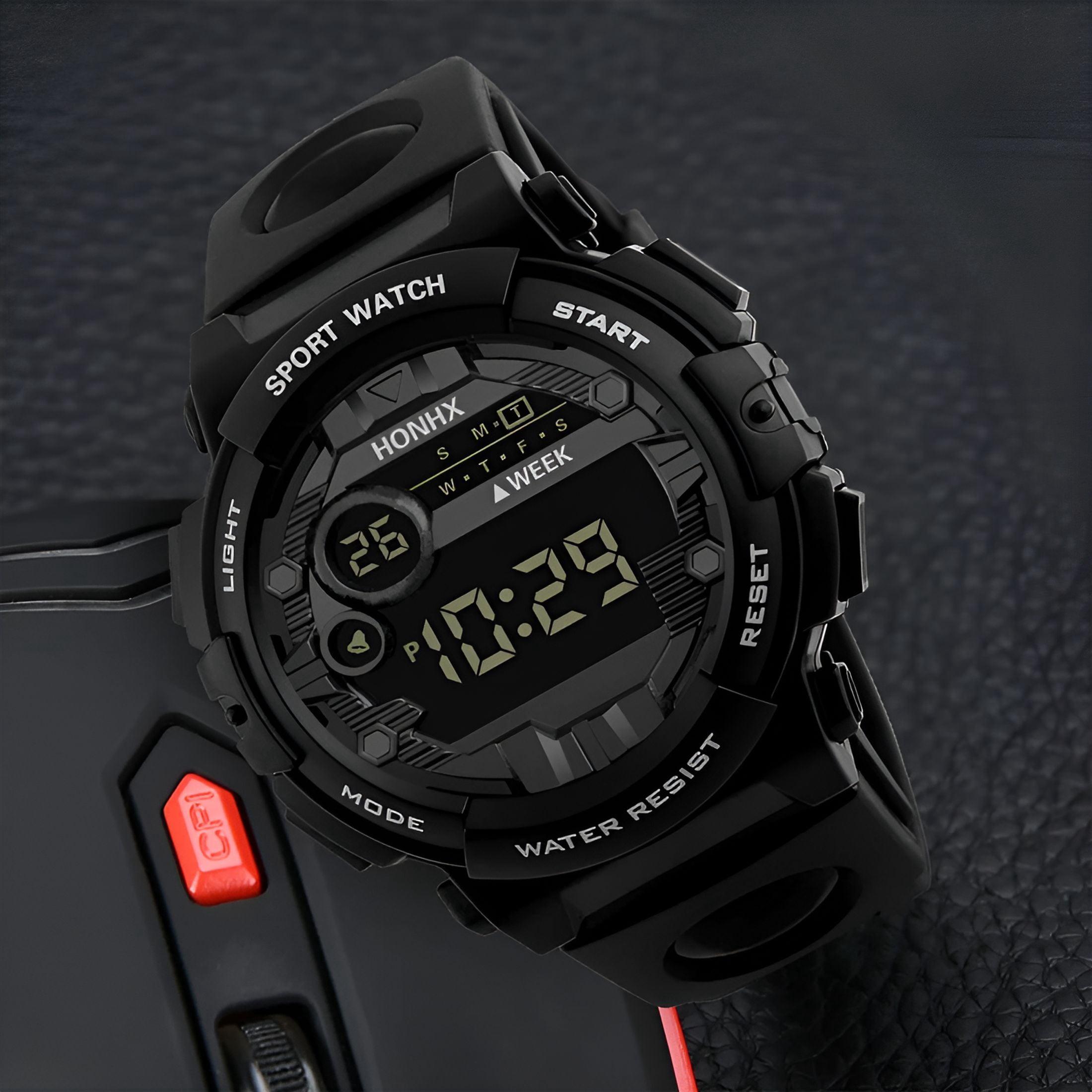 DESIGNICE Sport Watch Luxury Mens Digital Led Watch Date Men Outdoor Electronic Watch Wrist Watches - Image 5