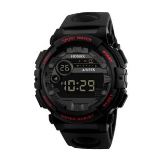 DESIGNICE Sport Watch Luxury Mens Digital LED Watch Date Men Outdoor Electronic Watch Wrist Watches