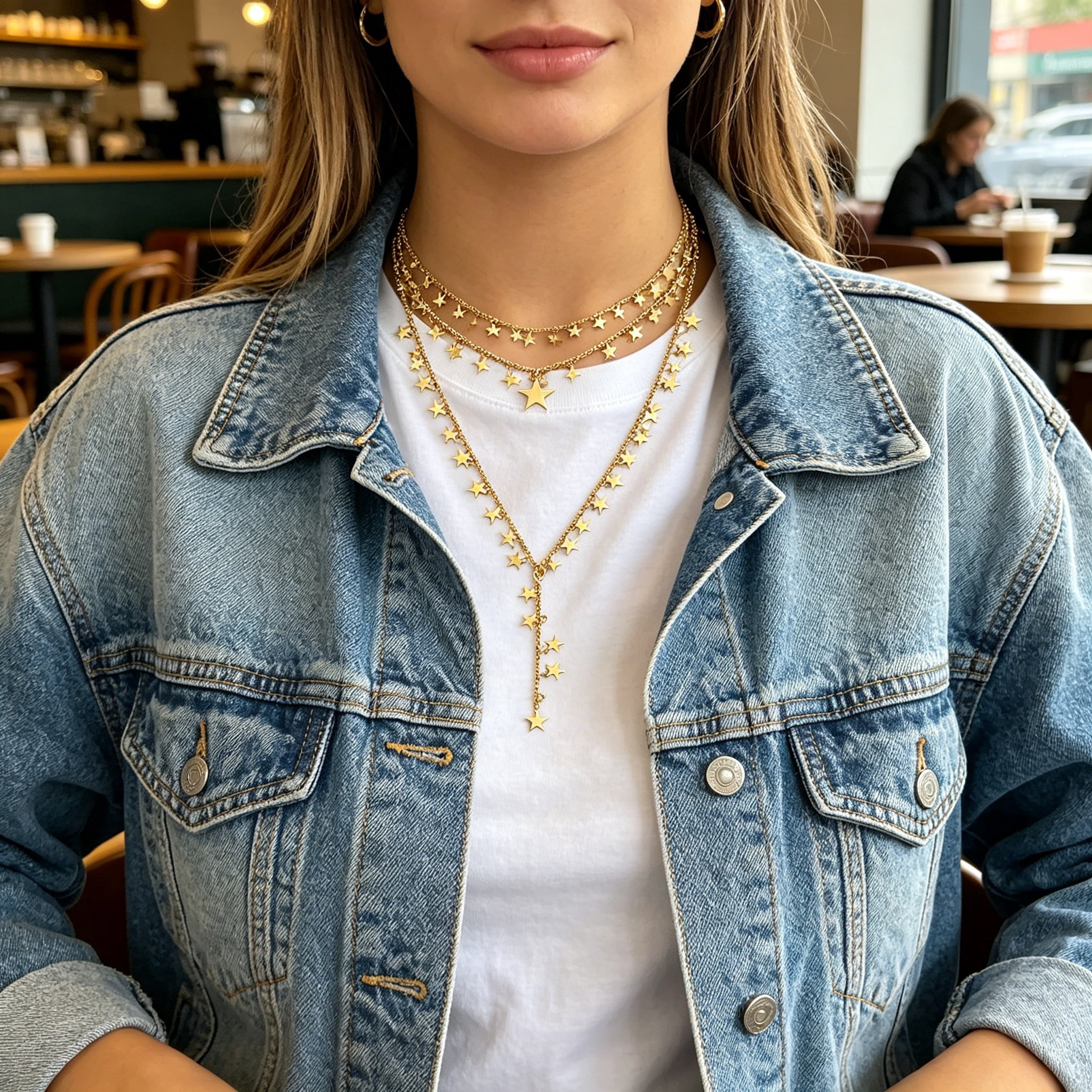 DESIGNICE Womens Jewelry Necklaces Classic Women'S Jewelry Gifts Necklaces Non Tarnish Chain Necklace,Long Necklaces Jewelry Gift - Image 2