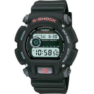 G-Shock by Casio Rubber Strap Band, Gray, DW9052-1V