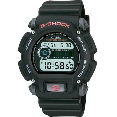 G-Shock by Casio Rubber Strap Band, Gray, DW9052-1V