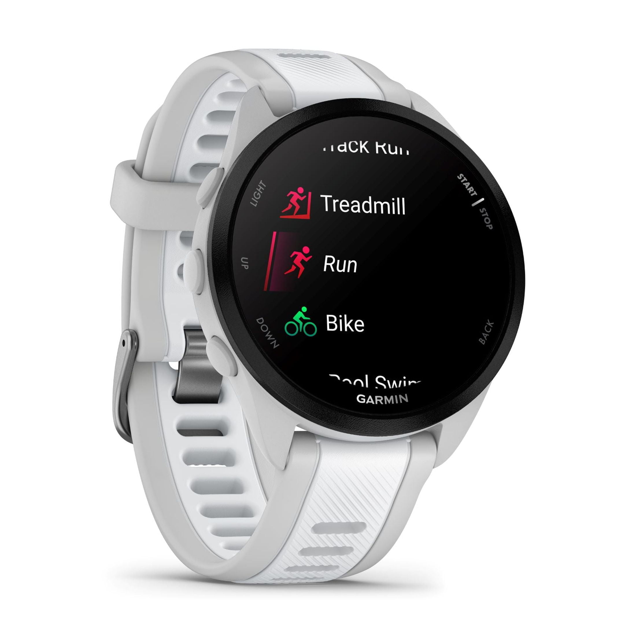 Garmin Forerunner 165, Running Smartwatch, Colorful AMOLED Display, Training Metrics and Recovery Insights, Whitestone - Image 3