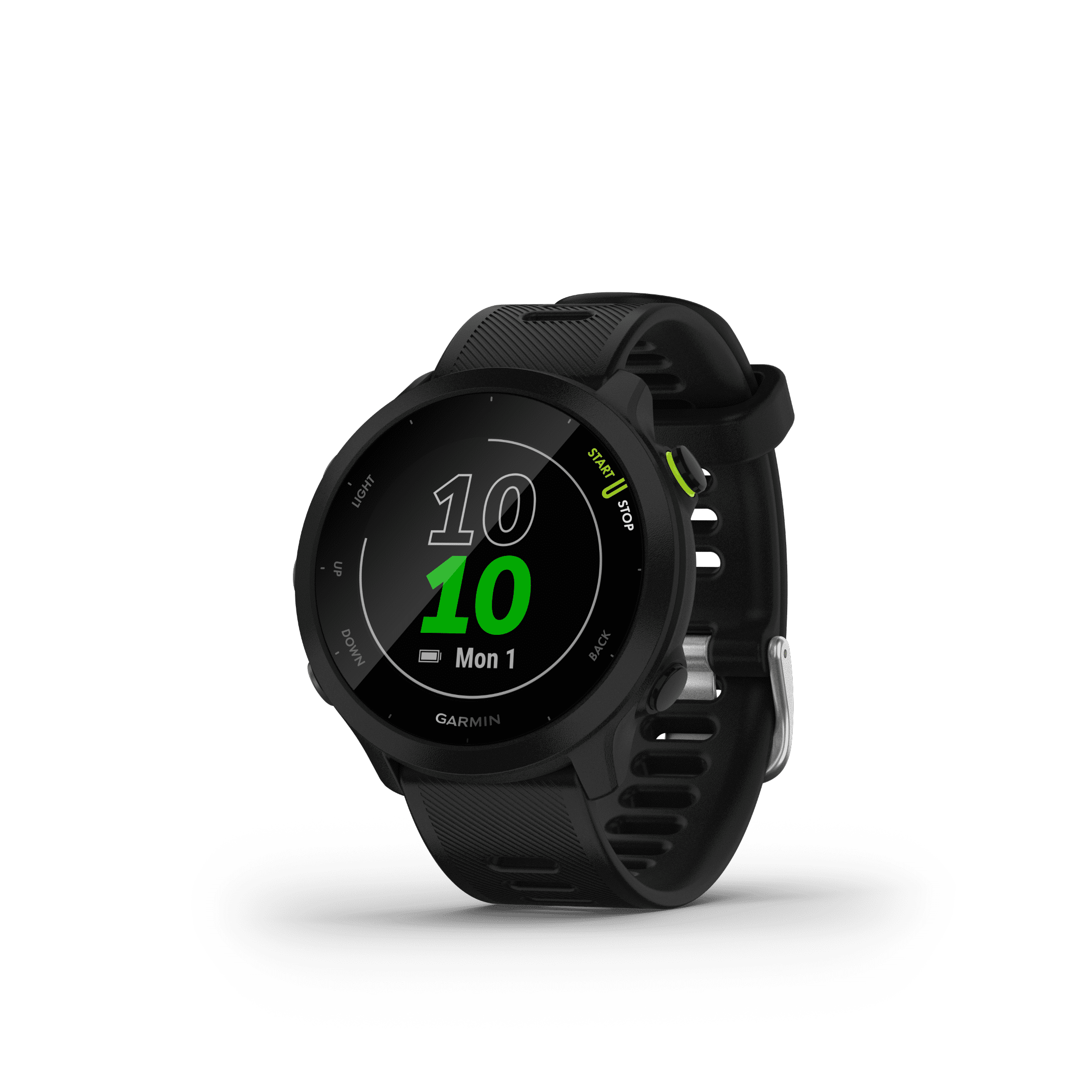 GARMIN Forerunner 55 GPS Smart Watch, 32MB, Black, 1