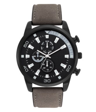 George Black Metal Men's Analog Watch