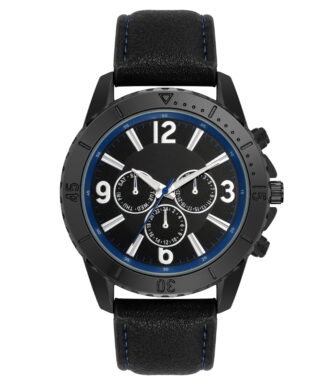 George Mens Casual Black Watch