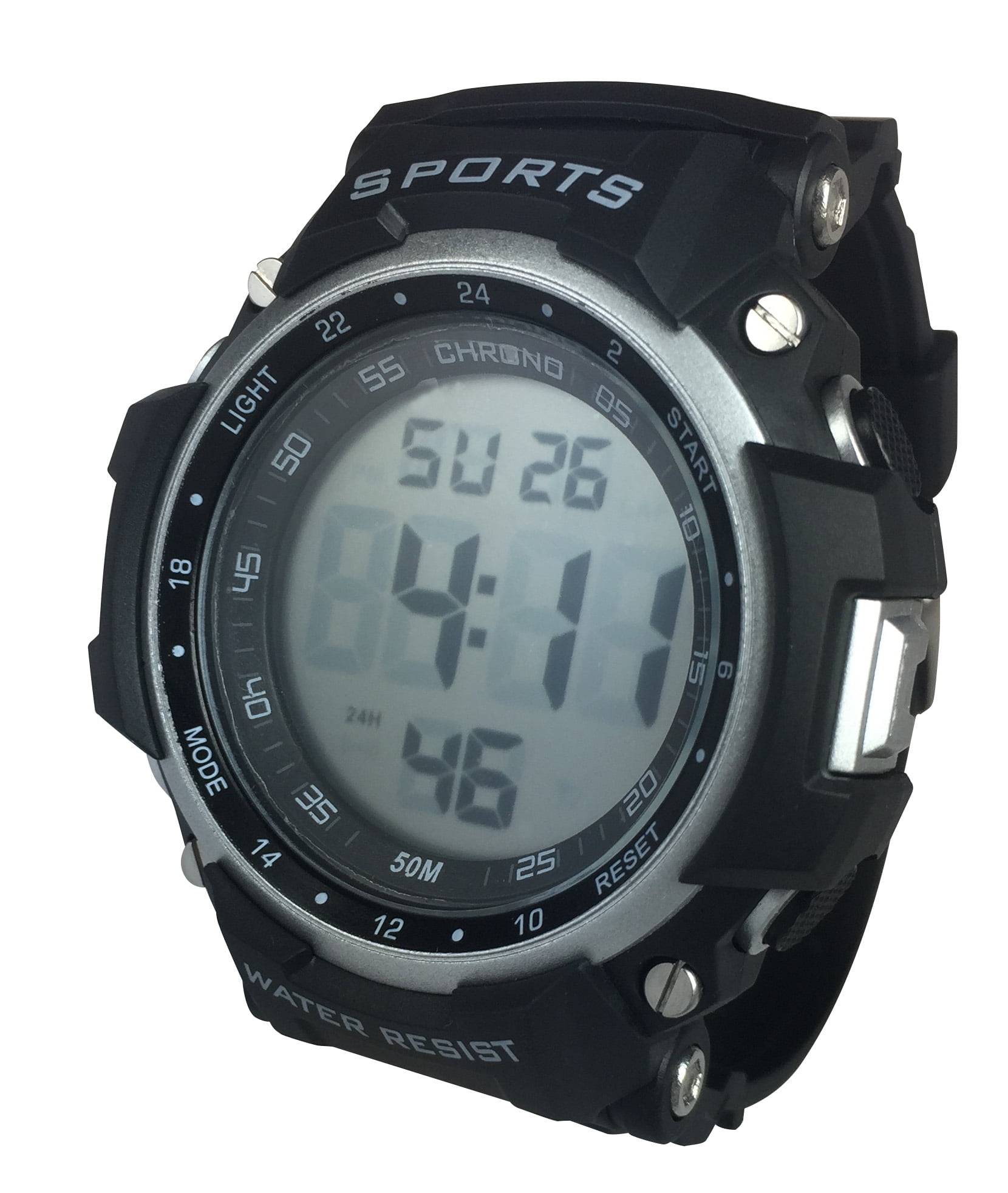 George Men's Digital Sport Wristwatch Plastic Strap - Image 3
