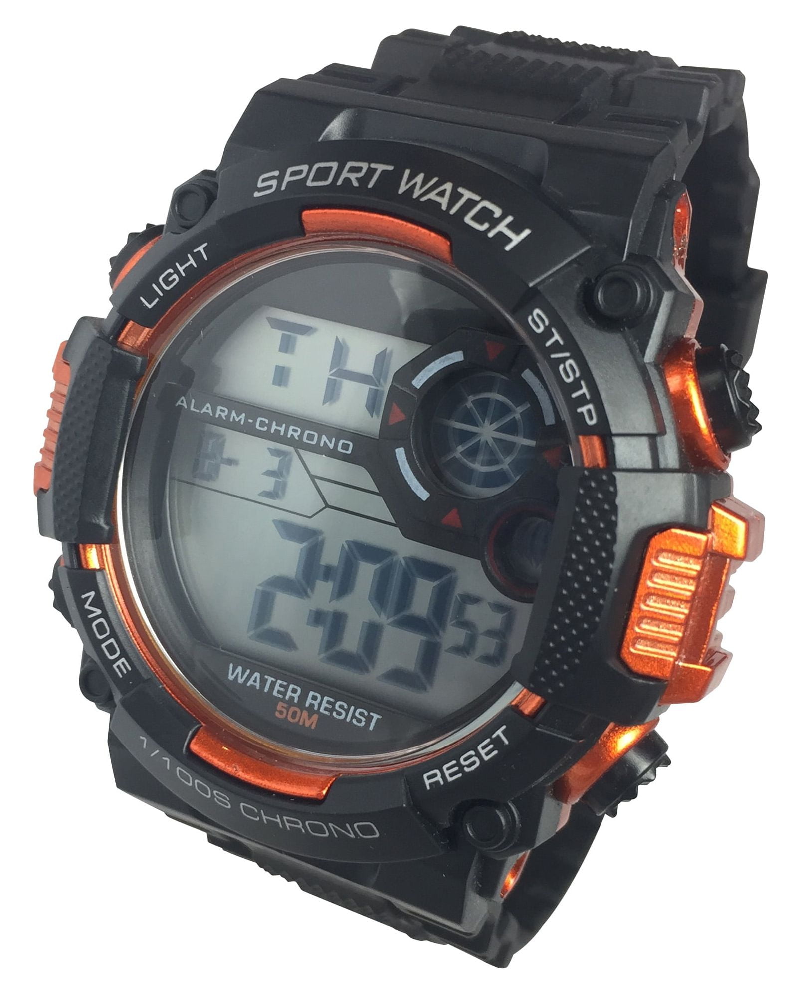 George Men's Digital Sport Wristwatch Plastic Strap - Image 5