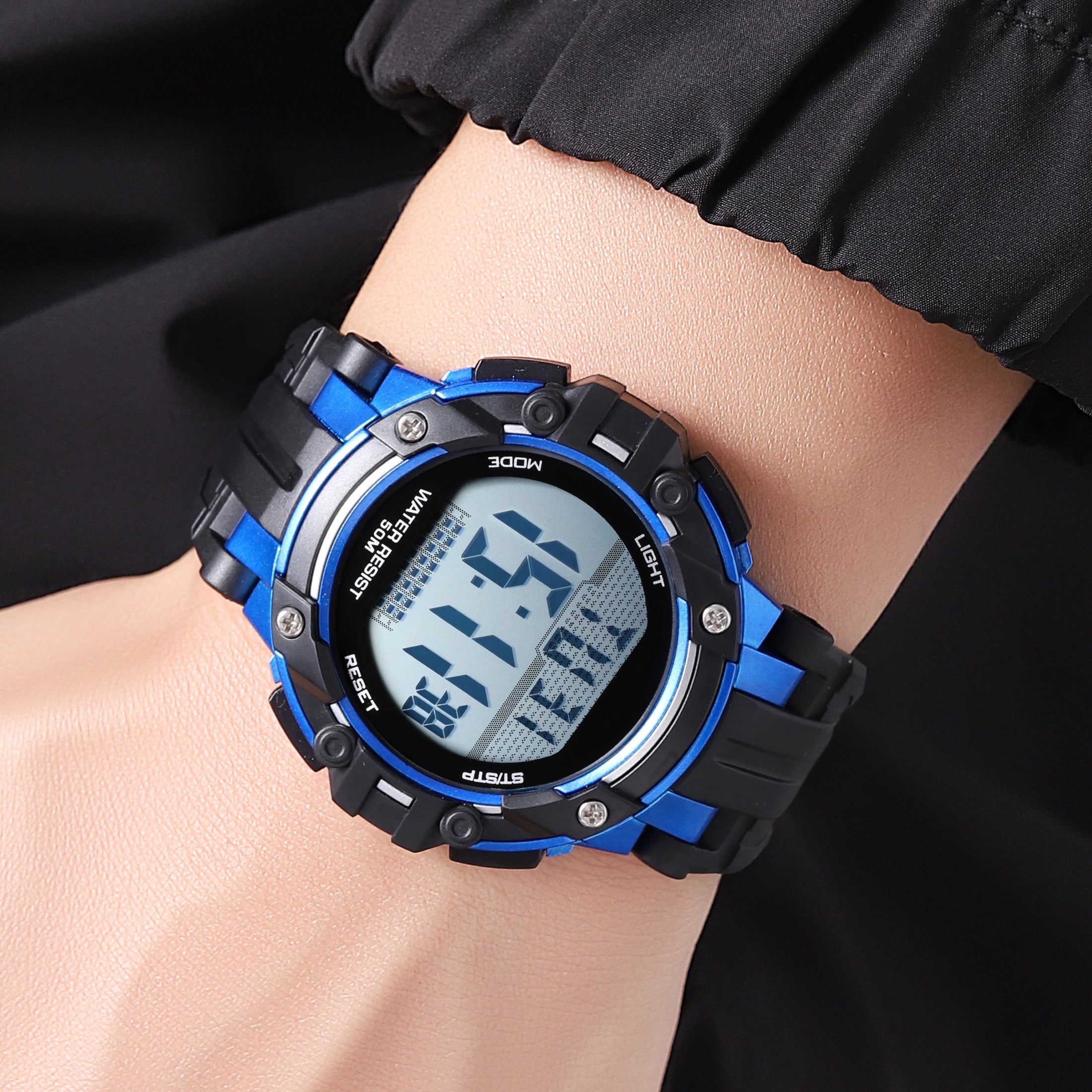 George Men's Digital Sport Wristwatch Plastic Strap - Image 2