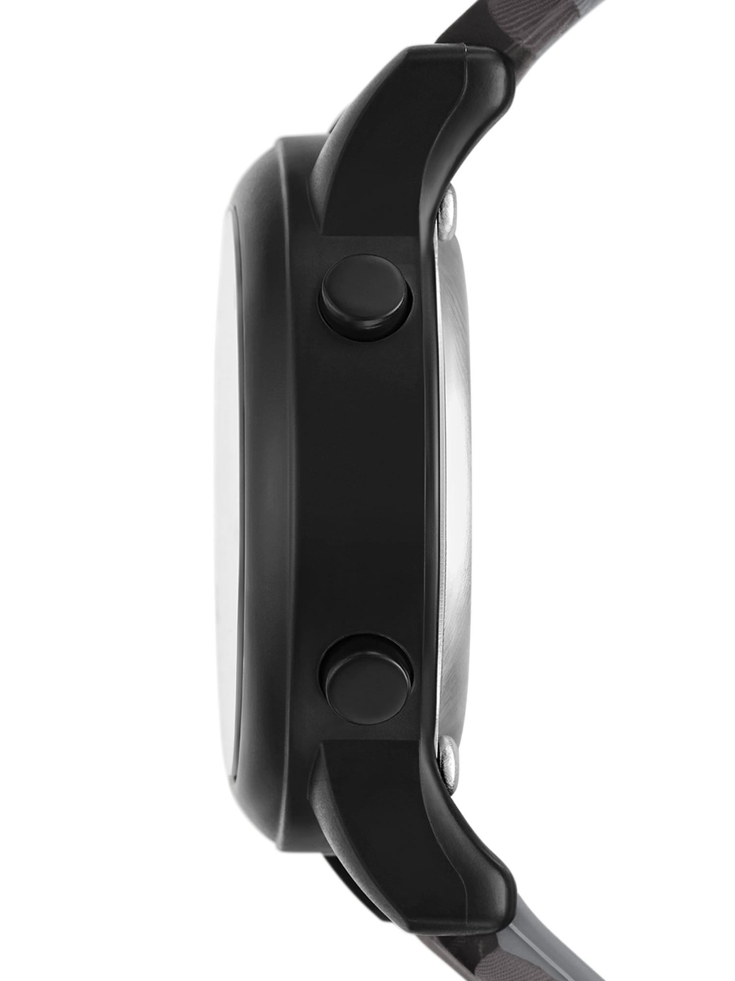 George Men's Digital Watch: Gunmetal Case, Negative Display, Black Grey Camo Strap (FMDOGE030) - Image 3