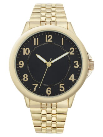 George Men's Gold-Tone Expansion Watch