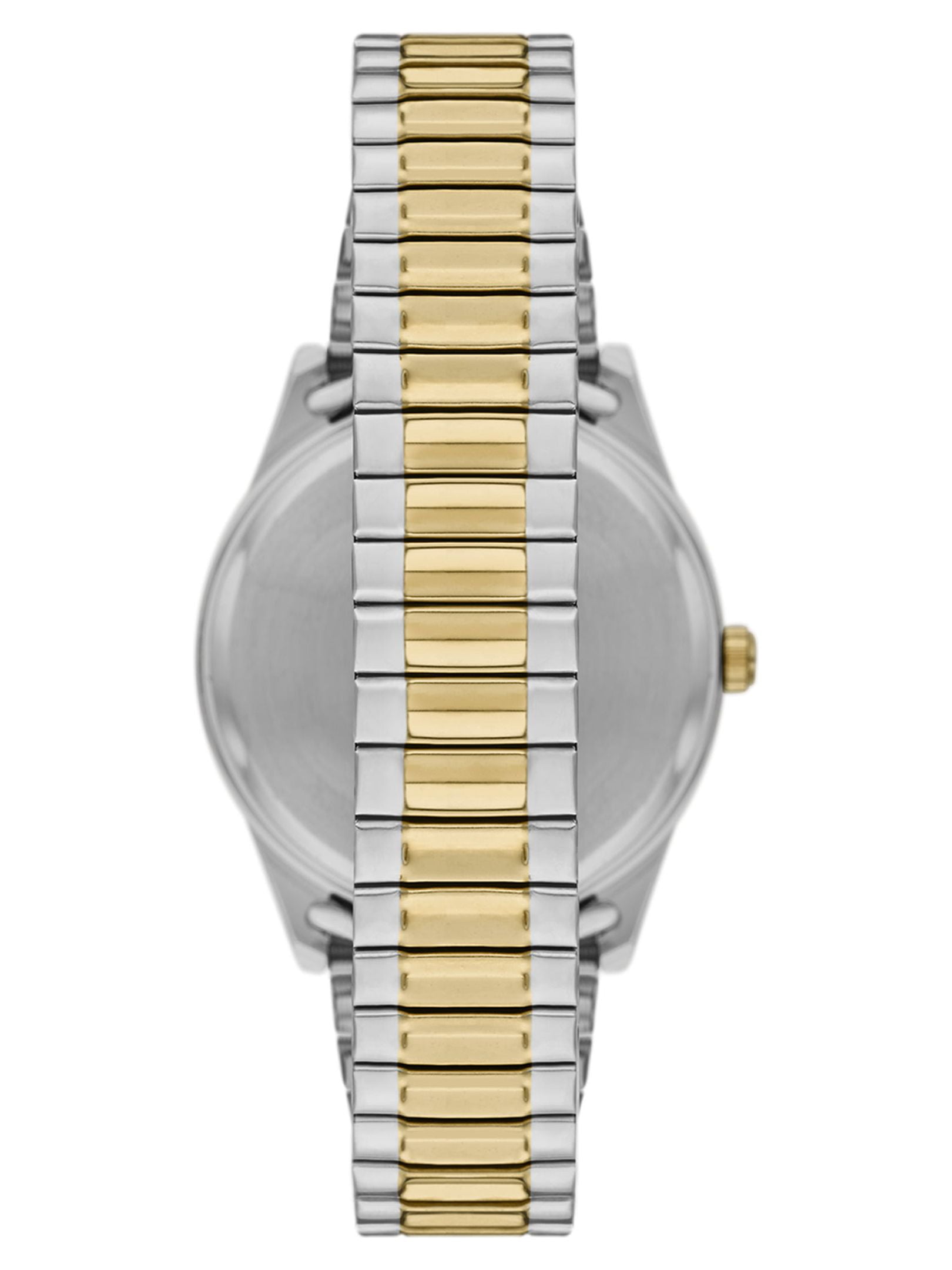George Men's Watch: 2-Tone Silver/Gold Case, Blue Easy Read Dial, 2-Tone Silver/Gold Expansion Band (FMDOGE043) - Image 2