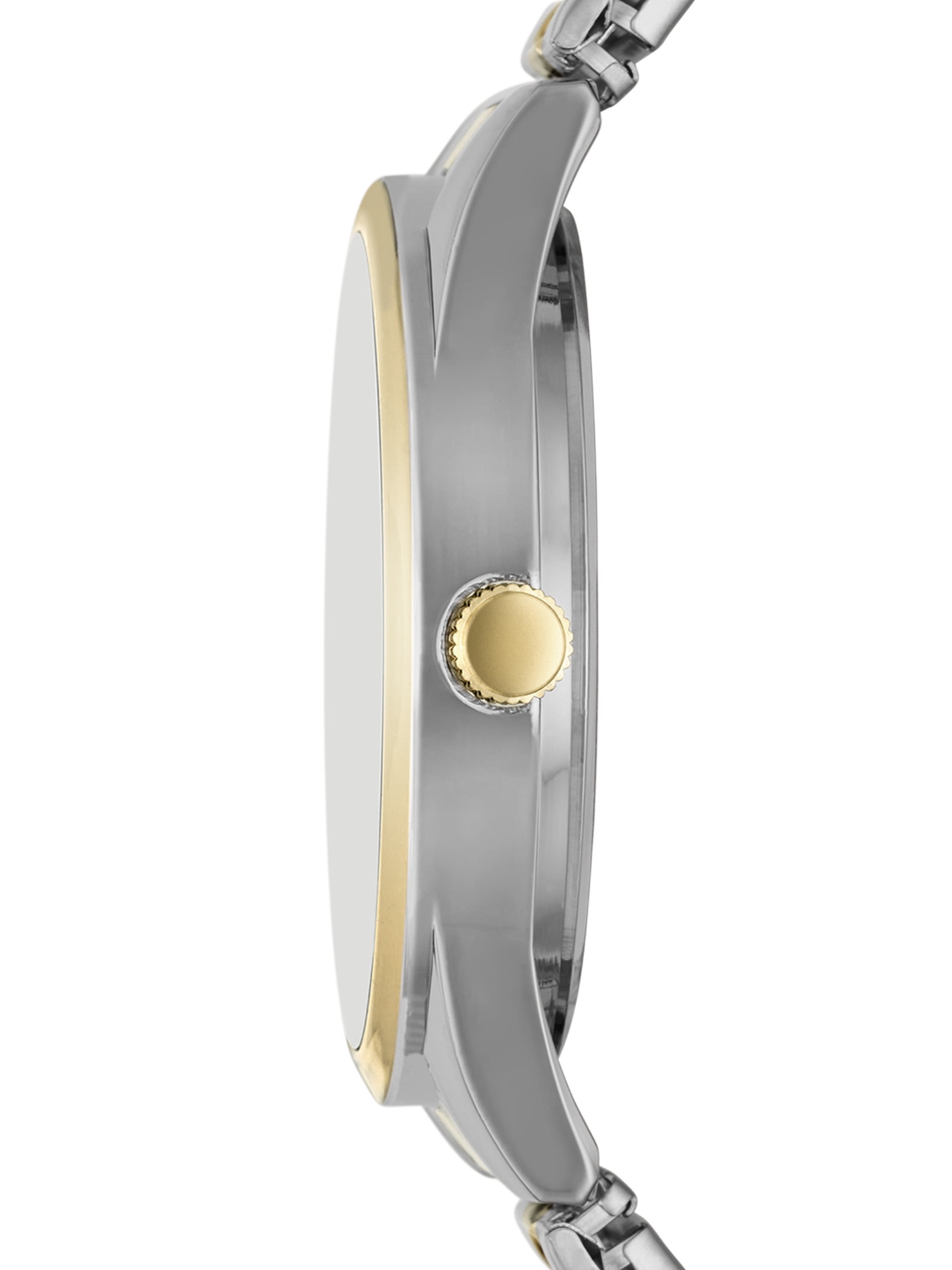 George Men's Watch: 2-Tone Silver/Gold Case, Blue Easy Read Dial, 2-Tone Silver/Gold Expansion Band (FMDOGE043) - Image 3