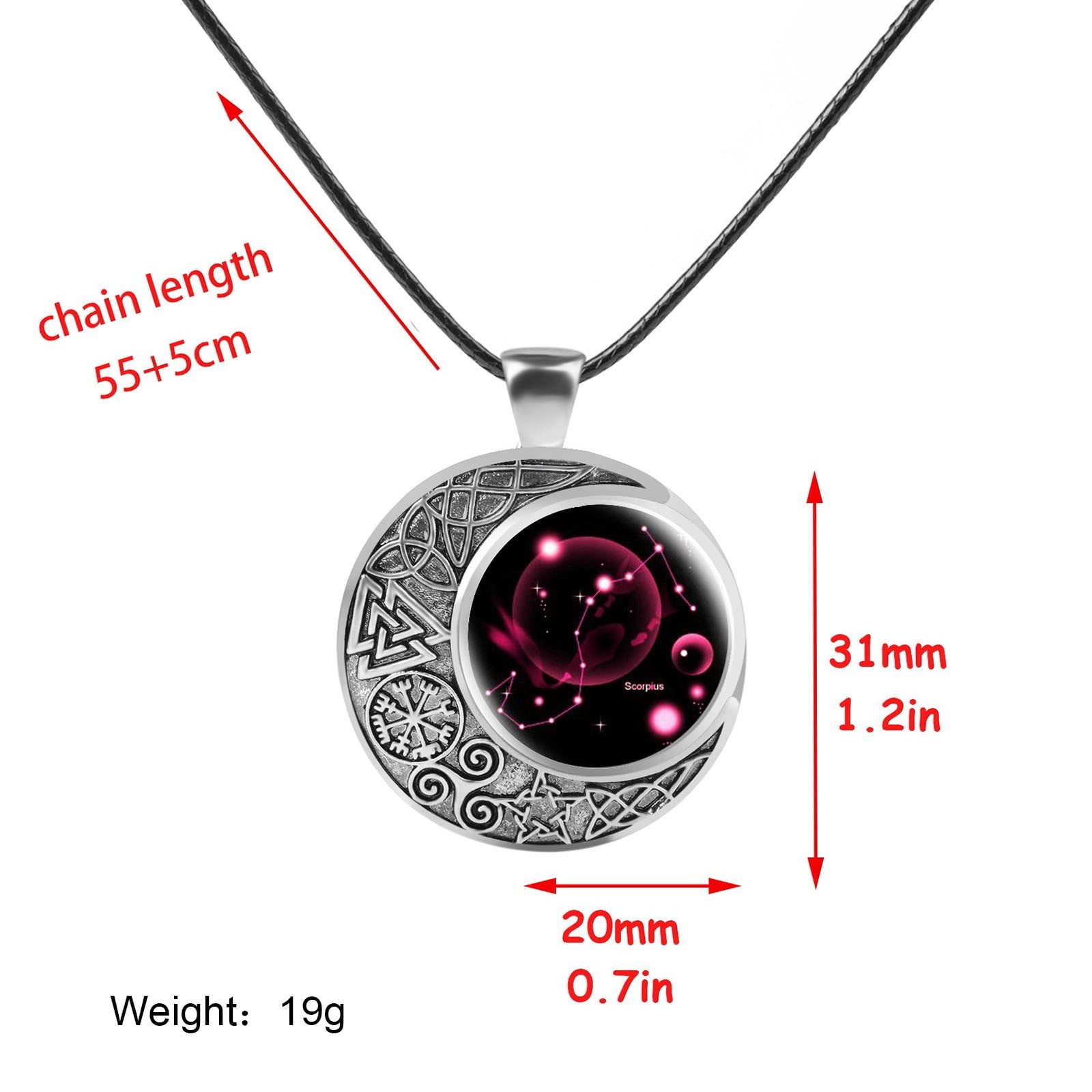 Jewelry VerPetridure 12 Constellation Necklace for Mom Present for Women Her - Image 2