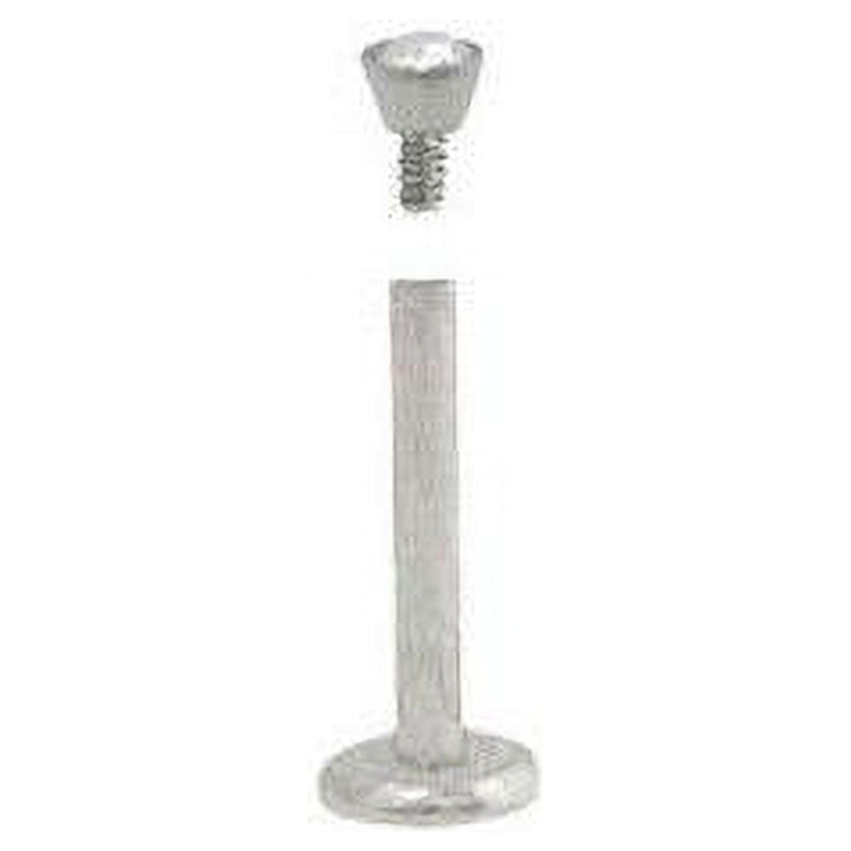 Labret stud Monroe Jewelry Internal Threading with Gem 16g 8mm 10mm 12mm length - Image 3