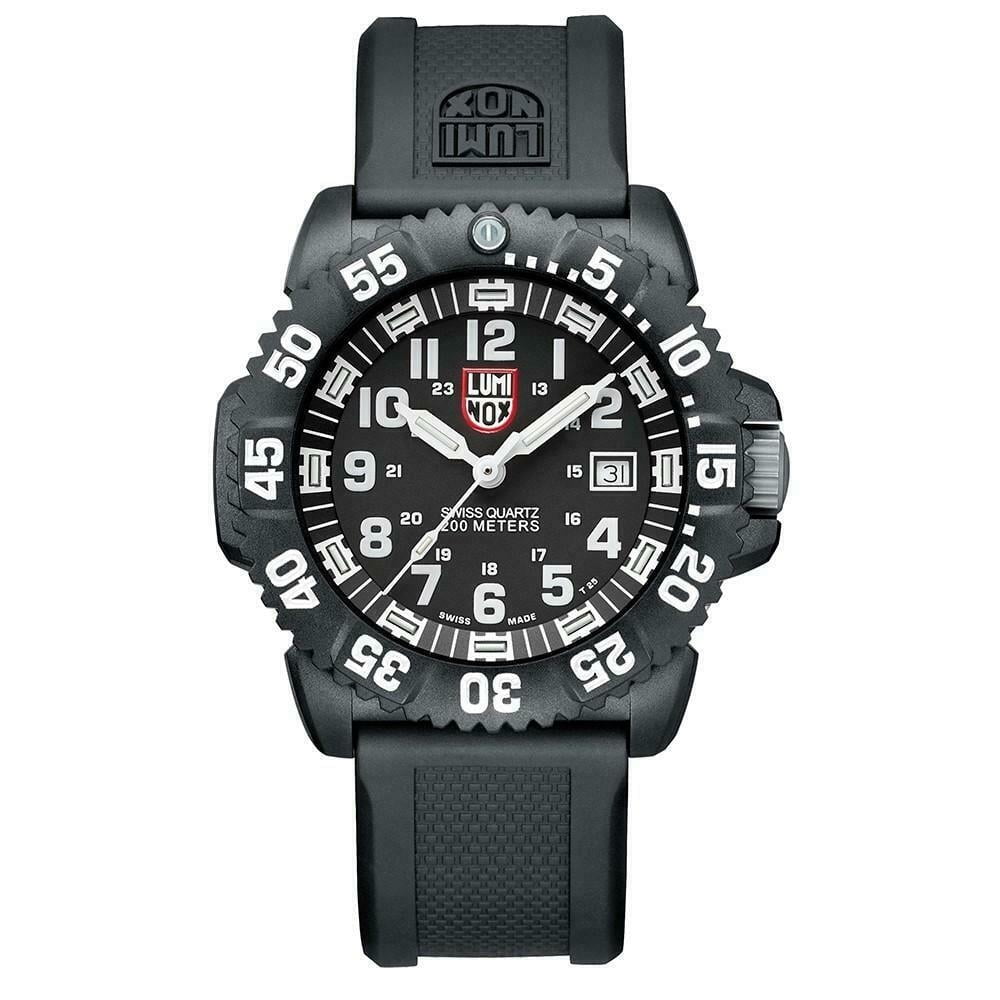 Luminox Men's 3051 Series Military Dive Watch Black Dial XS.3051.F