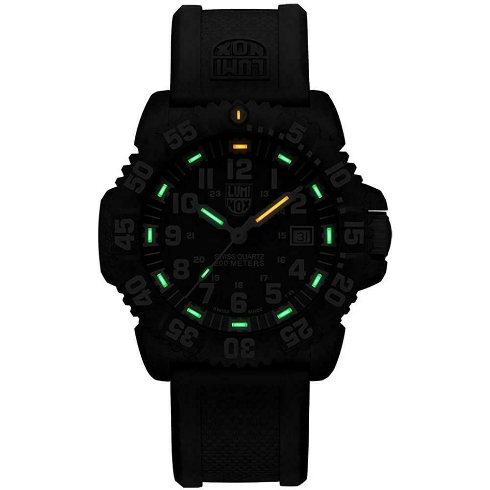 Luminox Men's 3051 Series Military Dive Watch Black Dial XS.3051.F - Image 4