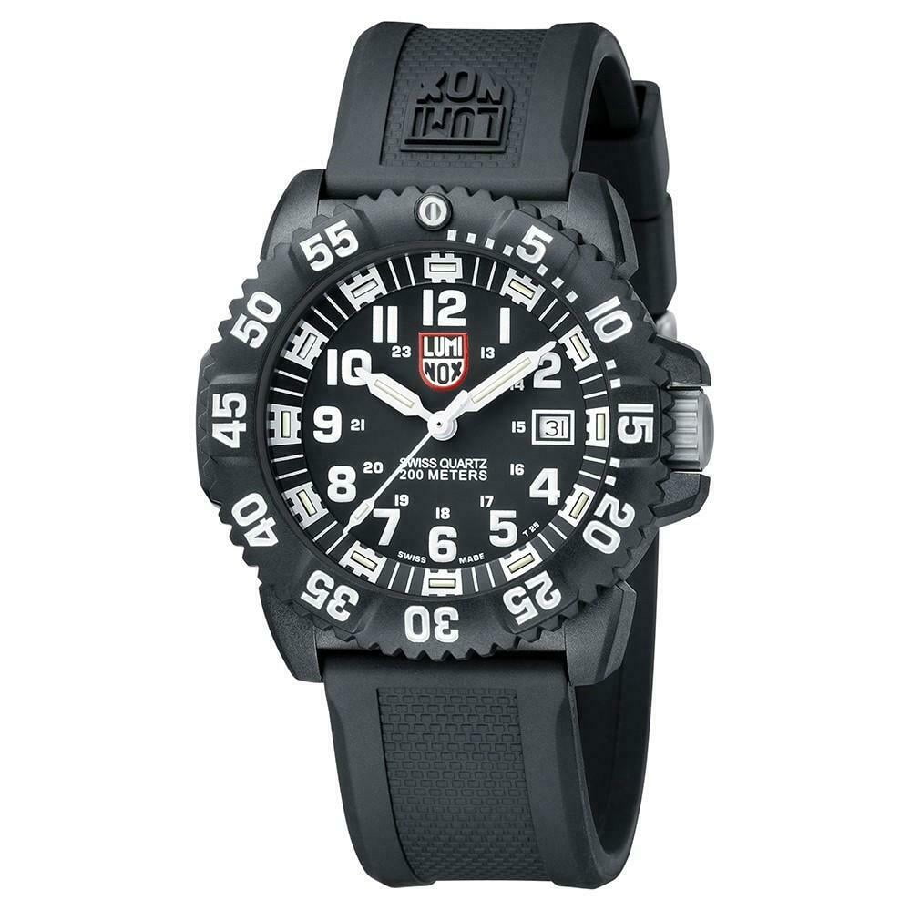Luminox Men's 3051 Series Military Dive Watch Black Dial XS.3051.F - Image 3