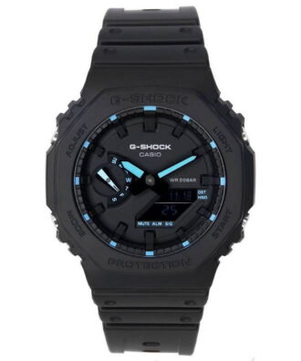Men's Casio G-Shock Analog Digital Black Watch GA-2100 GA2100-1A2