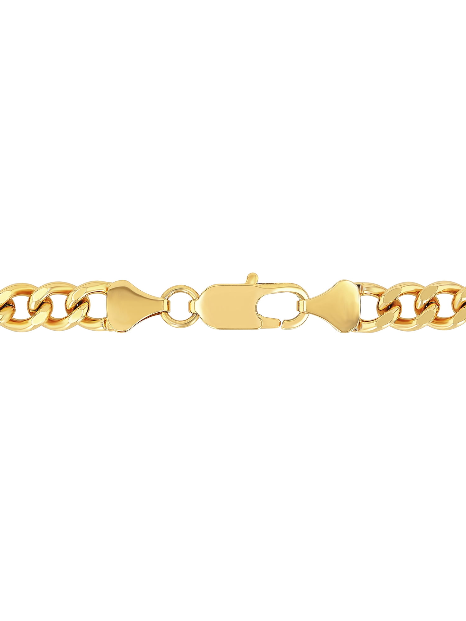 Men's Gold-Tone Stainless Steel Figaro Link 24" Chain Necklace - Brilliance Fine Jewelry - Image 3