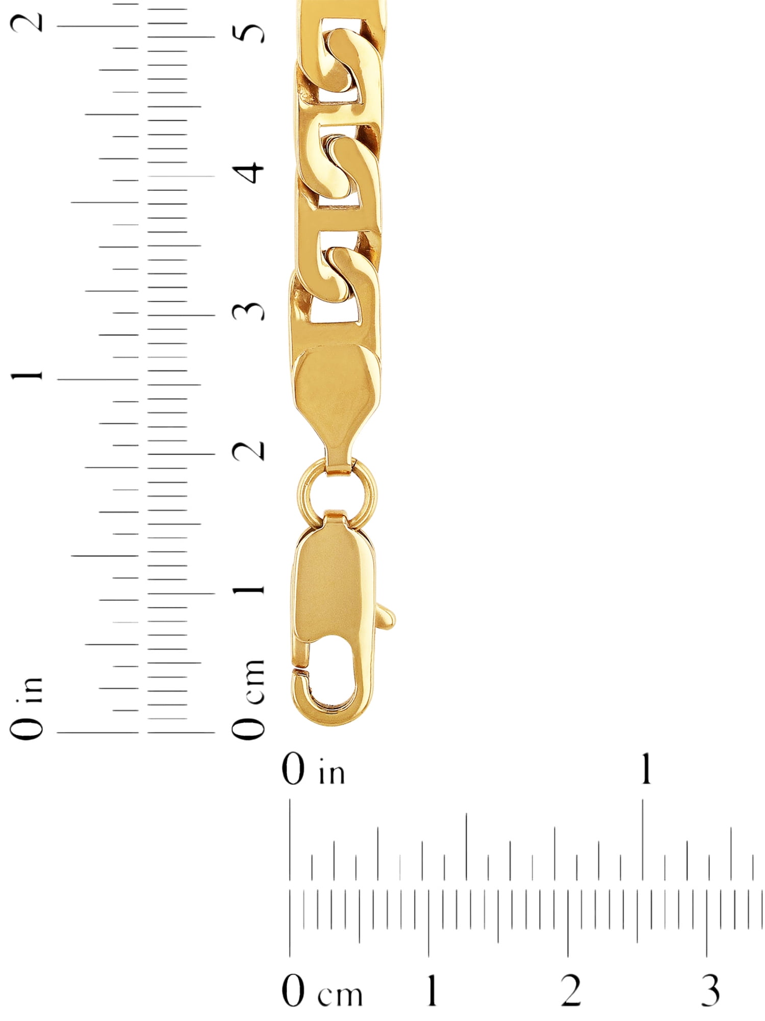 Men's Gold-Tone Stainless Steel Mariner Link 24" Chain - Brilliance Fine Jewelry - Image 2