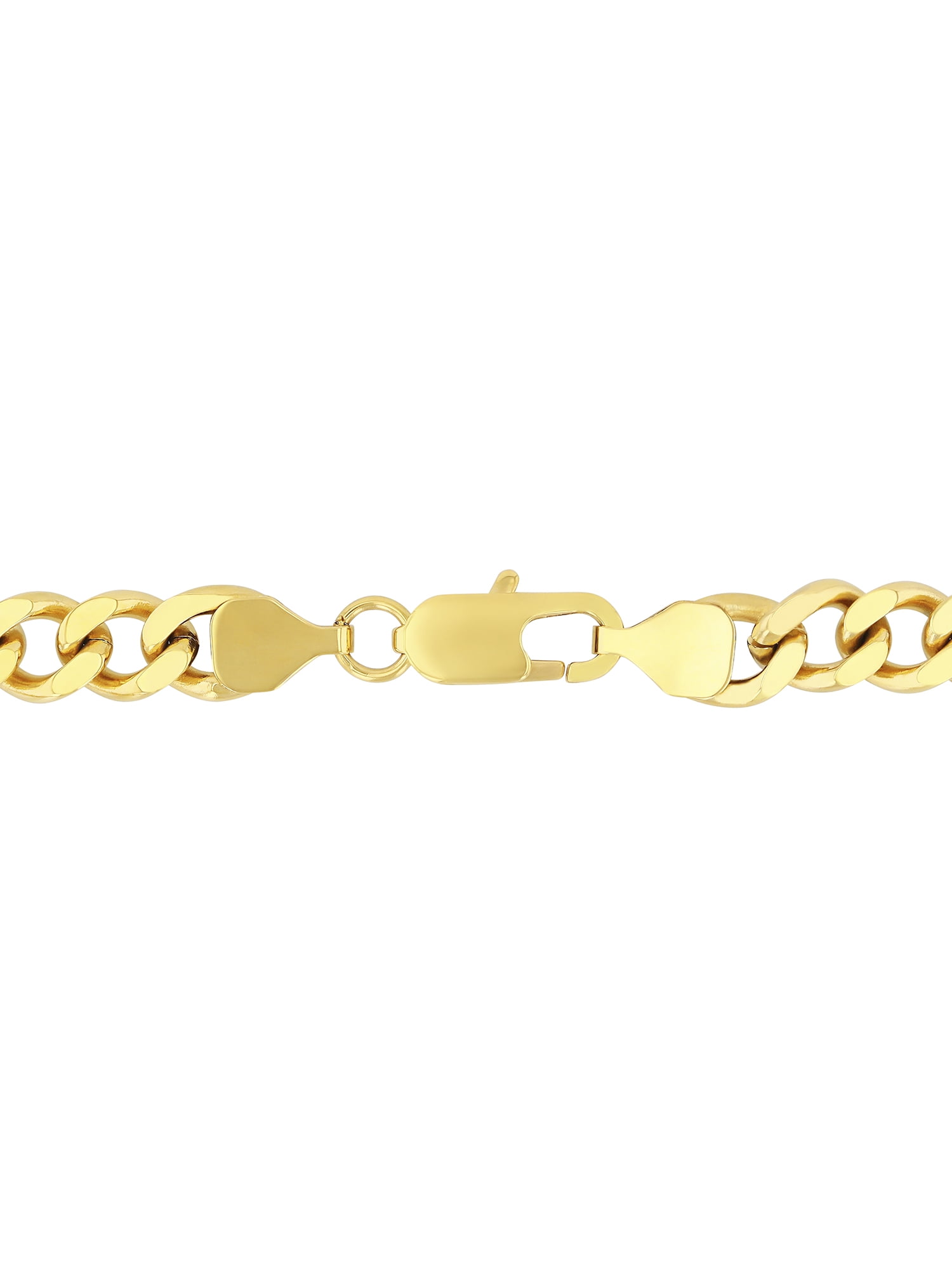 Men's Stainless Steel Yellow Finish Curb Chain - Believe by Brilliance - Image 4