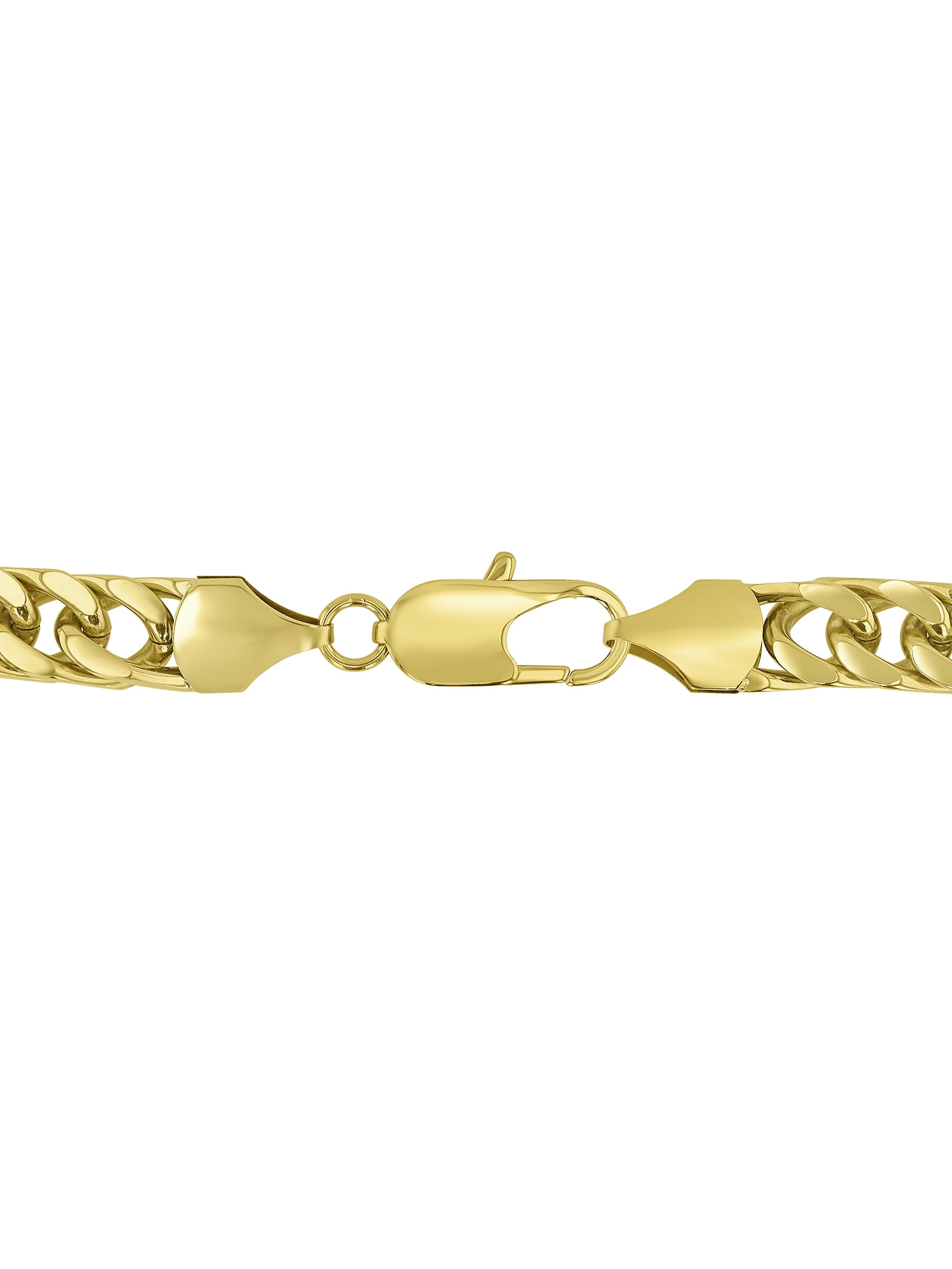Men’s Stainless Steel Yellow-Tone 9MM Curb Chain Necklace 24" - Brilliance Fine Jewelry - Image 3