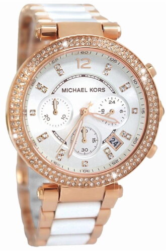 Michael Kors Women's Parker Two-Tone Watch MK5774