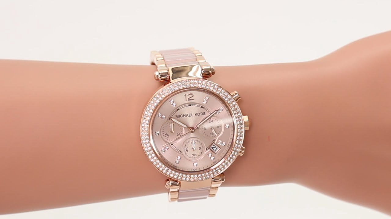 Michael Kors Women's Parker Two-Tone Watch MK5896 - Image 3