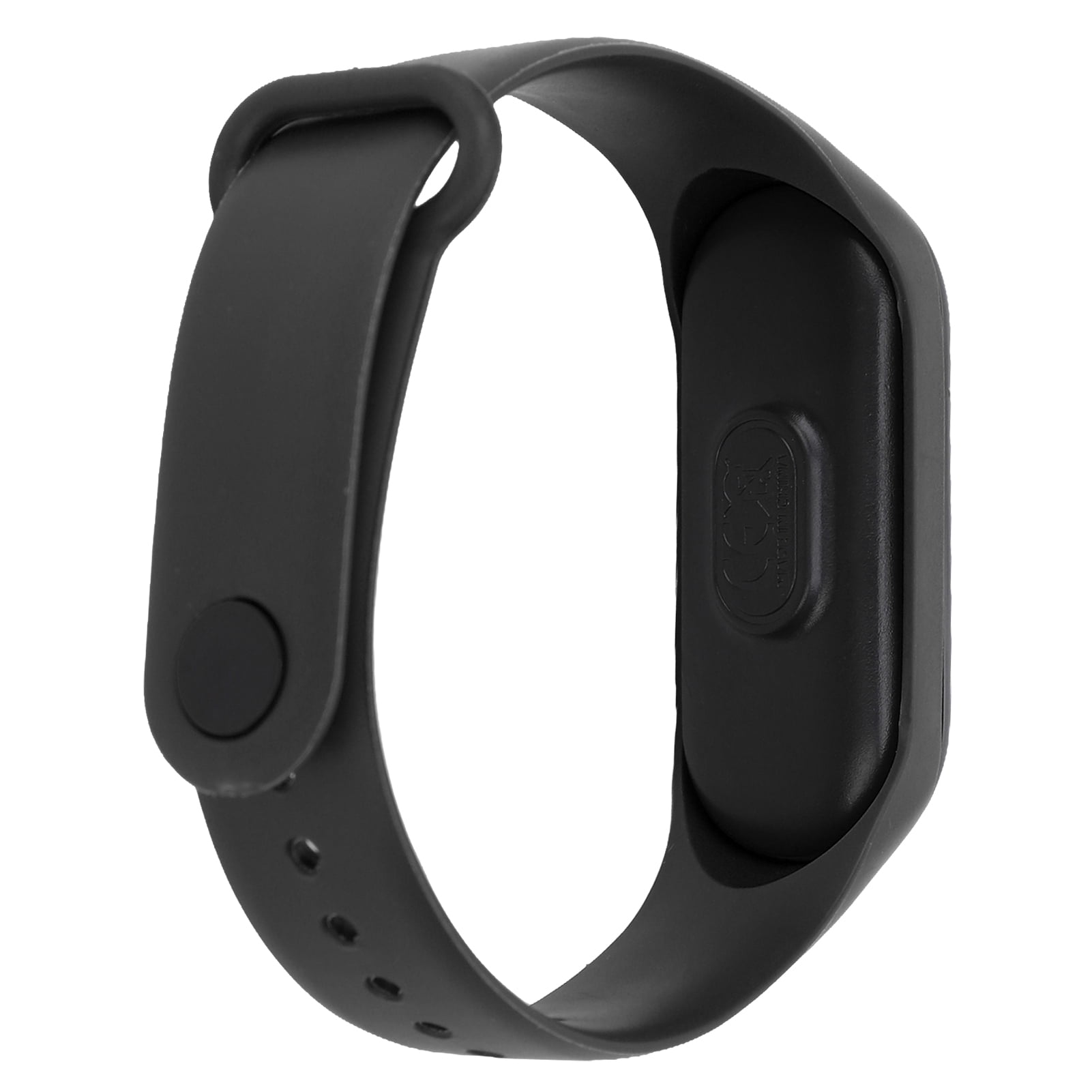 NFTIGB Black Silicone LED Digital Sports Watch with White Light Display for Teens and Students, Unisex Casual Everyday Electronic Wristwatch, 10 inches / 25.4 cm - Image 2