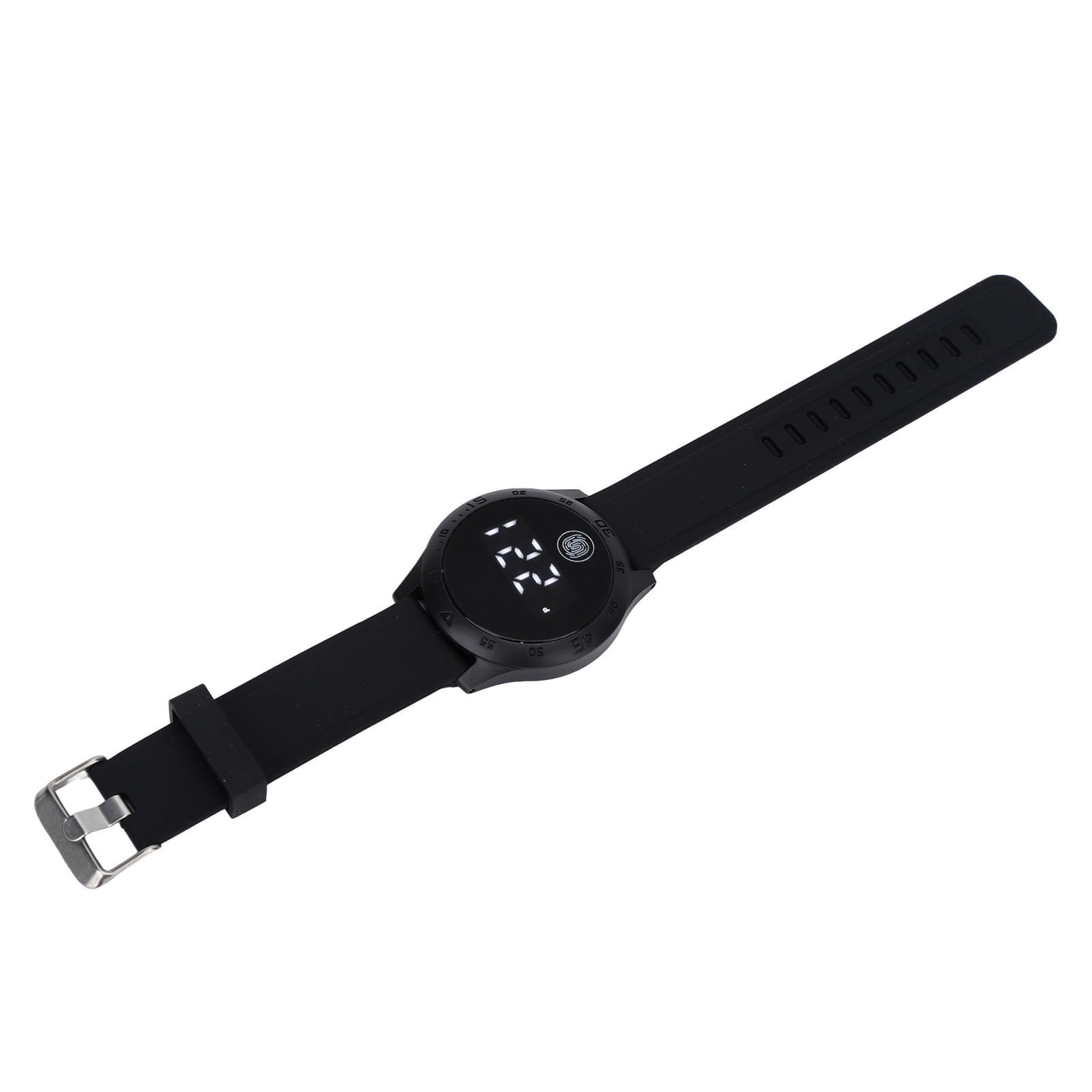 NFTIGB HZ2030 LED Digital Watch Korean Style Waterproof Touch Stylish Wrist Watch for Men Women Students Black, 9.0 inches / 22.86 cm - Image 4