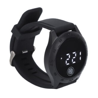NFTIGB HZ2030 LED Digital Watch Korean Style Waterproof Touch Stylish Wrist Watch for Men Women Students Black, 9.0 inches / 22.86 cm