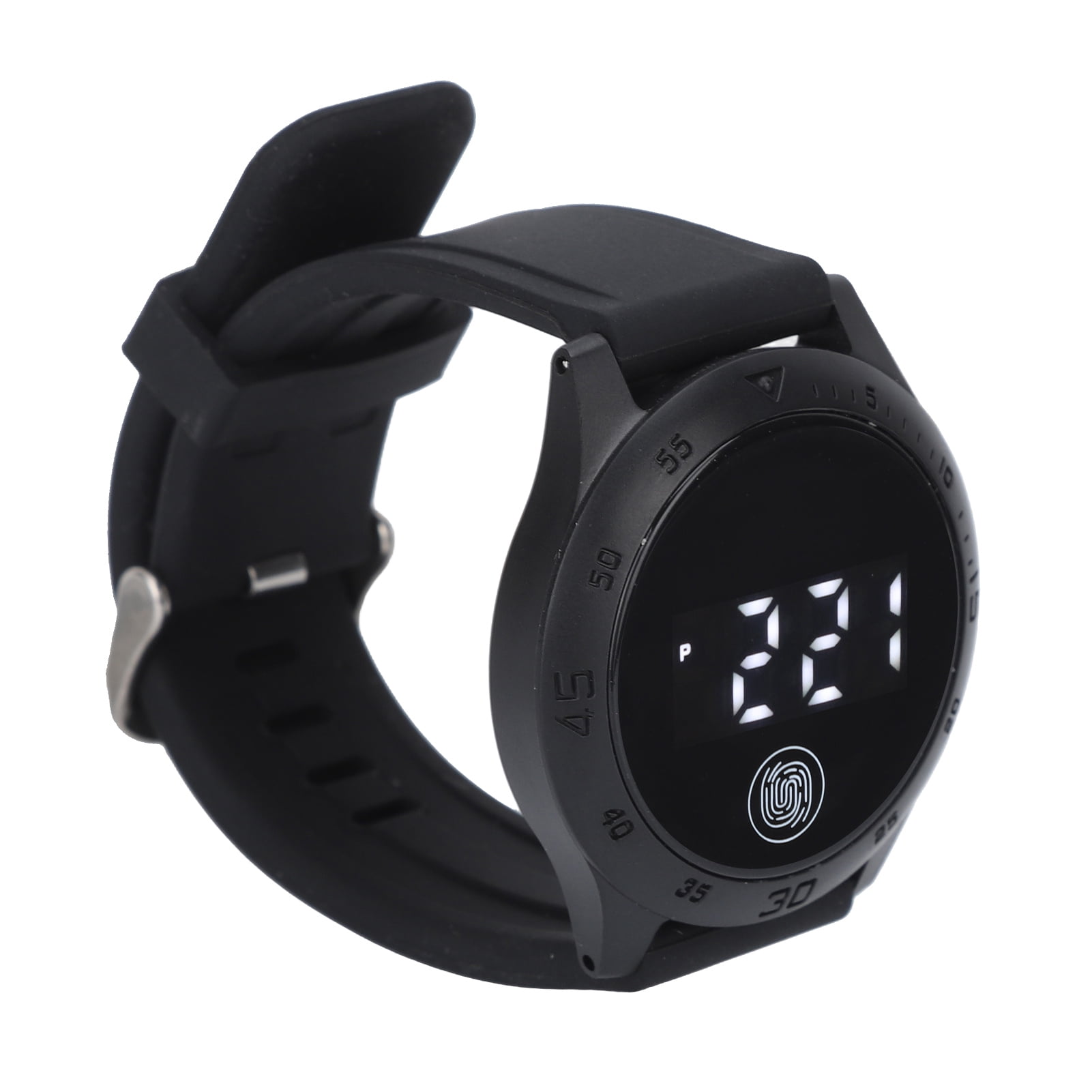 NFTIGB HZ2030 LED Digital Watch Korean Style Waterproof Touch Stylish Wrist Watch for Men Women Students Black, 9.0 inches / 22.86 cm