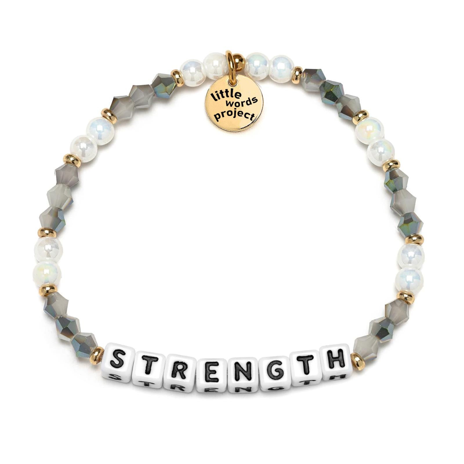 PERITANG Little Words Project You Got This Bracelet, Acrylic & Crystal Beads, Choose Your Size Jewelry Handmade - Image 3
