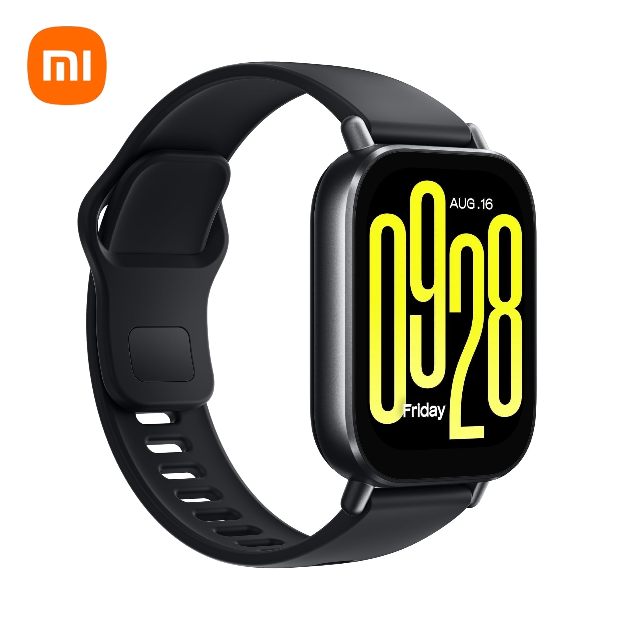 Redmi Watch 5 Active Midnight Black - 18-Day Battery Life, 2-Inch Display, 5ATM Waterproof, Bluetooth Calling, Alexa Built-In