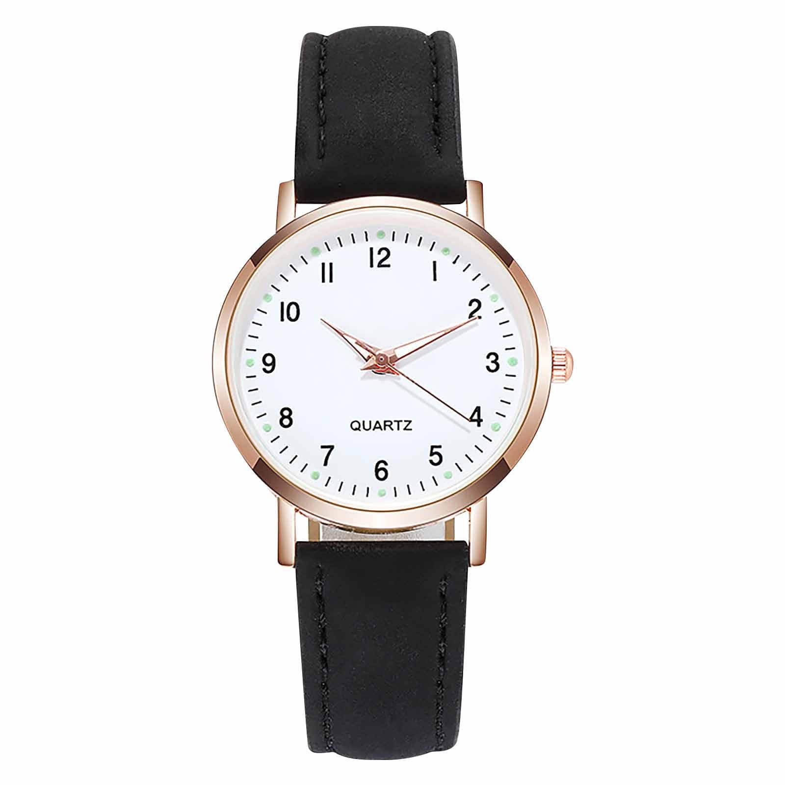 Resicozy Ladies Watches Quartz Watch for Women Wrist Watches Easy Reader Night Light Watch 2026 Black - Image 4