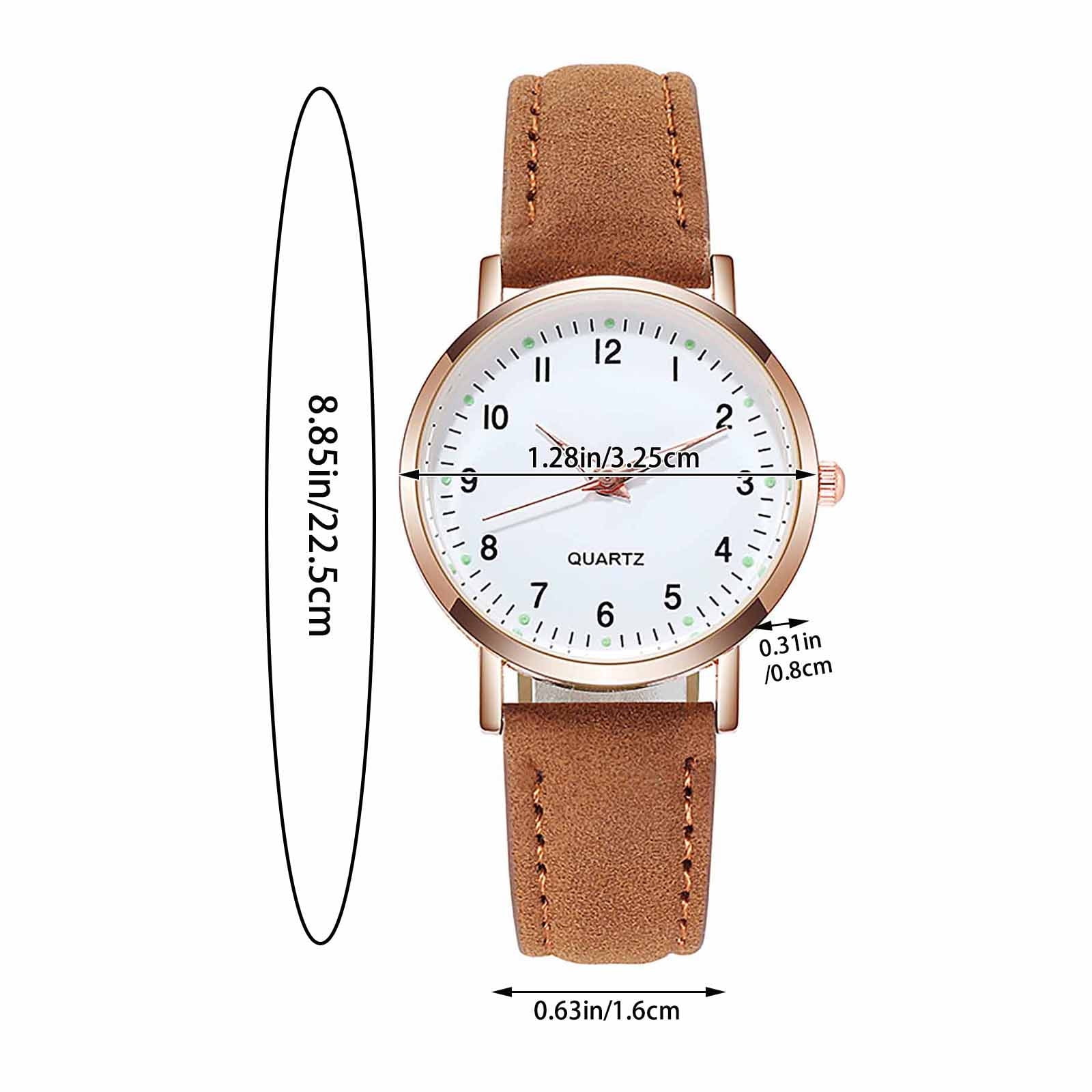 Resicozy Ladies Watches Quartz Watch for Women Wrist Watches Easy Reader Night Light Watch 2026 Black - Image 3