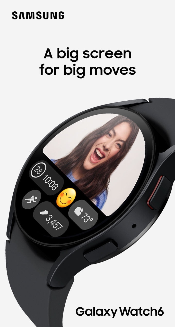 Samsung Galaxy Watch6, 40mm, Small, LTE, Graphite - Image 2