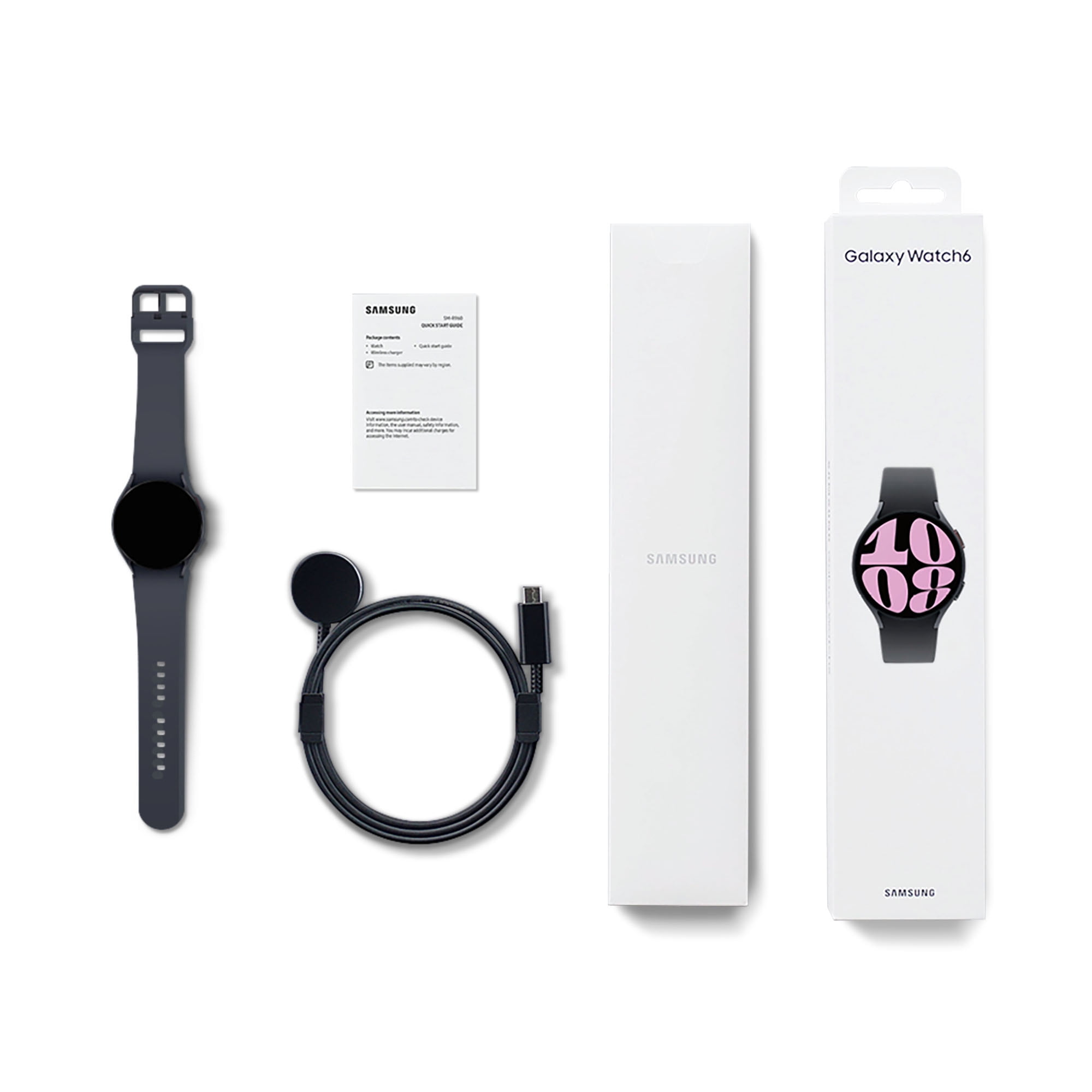 Samsung Galaxy Watch6, 40mm, Small, LTE, Graphite - Image 3