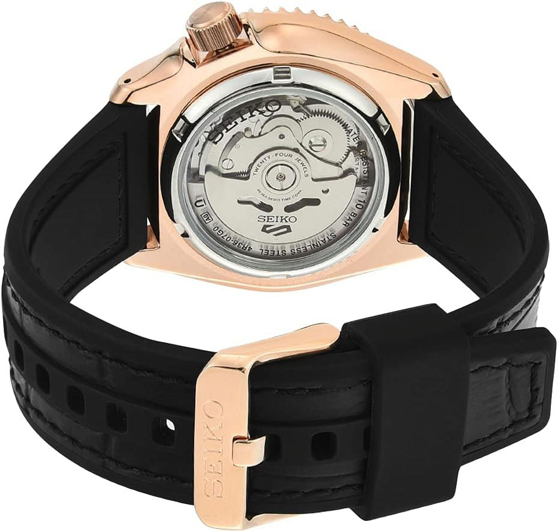 Seiko 5 Sports Specialist Style Automatic SRPD76 SRPD76K1 SRPD76K 100M Men's Watch - Image 2
