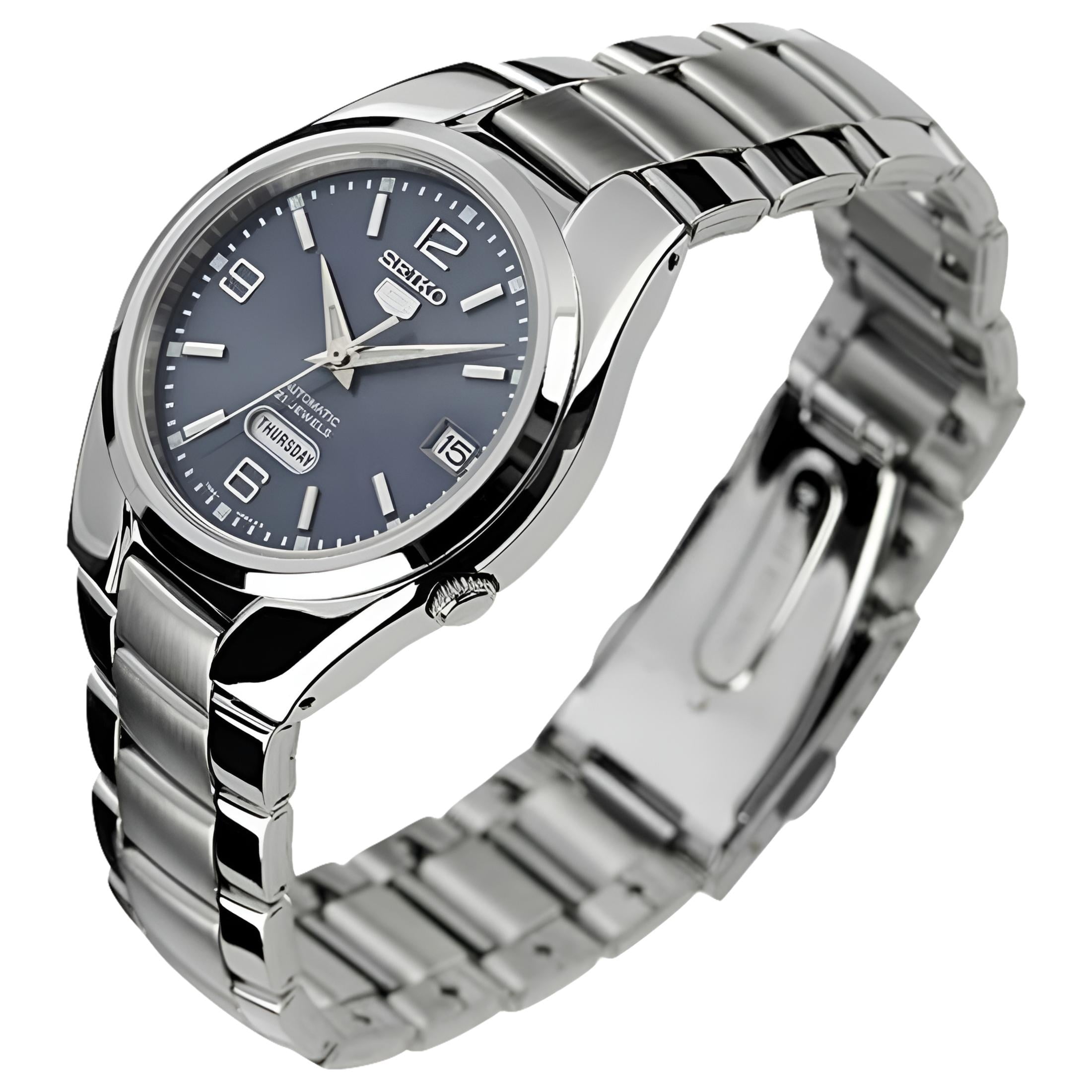 Seiko Men's Series 5 Grey Dial Watch - SNK621 - Image 4