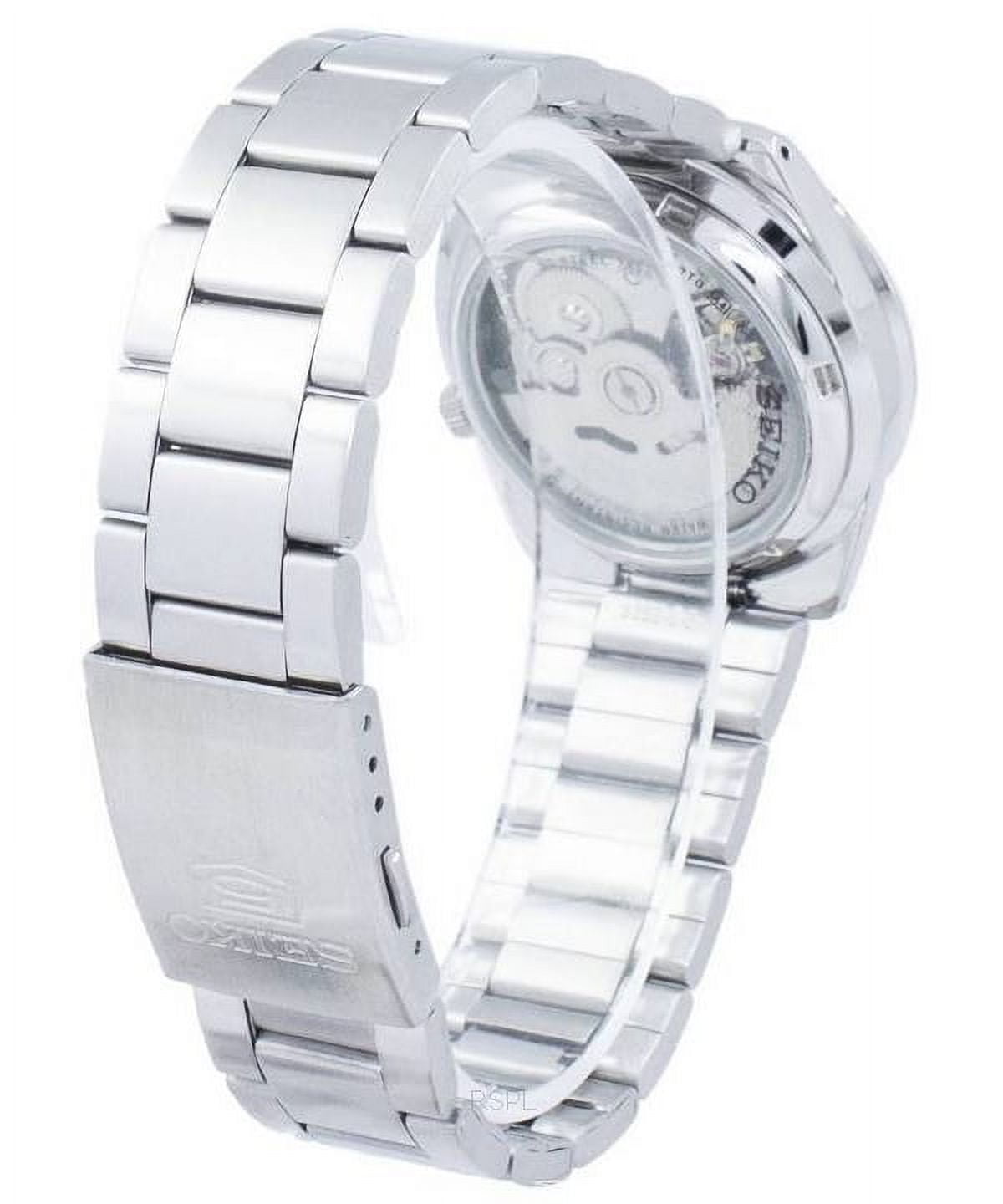 Seiko Men's SNKD99K Silver Stainless-Steel Swiss Automatic Dress Watch - Image 2