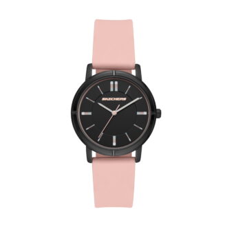 Skechers Bellflower Women's Blush & Black Analog Watch (SR6225W)