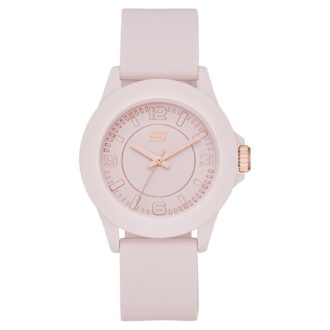 Skechers Women's Rosencrans Mid Quartz Plastic and Silicone Casual Sport Watch (SR6172W)