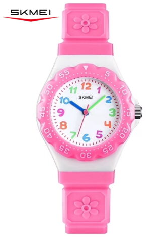 SKMEI Digital Watch, Waterproof Sport Watch, Birthday Gifts for 7-10-12-Year-Old, Pink