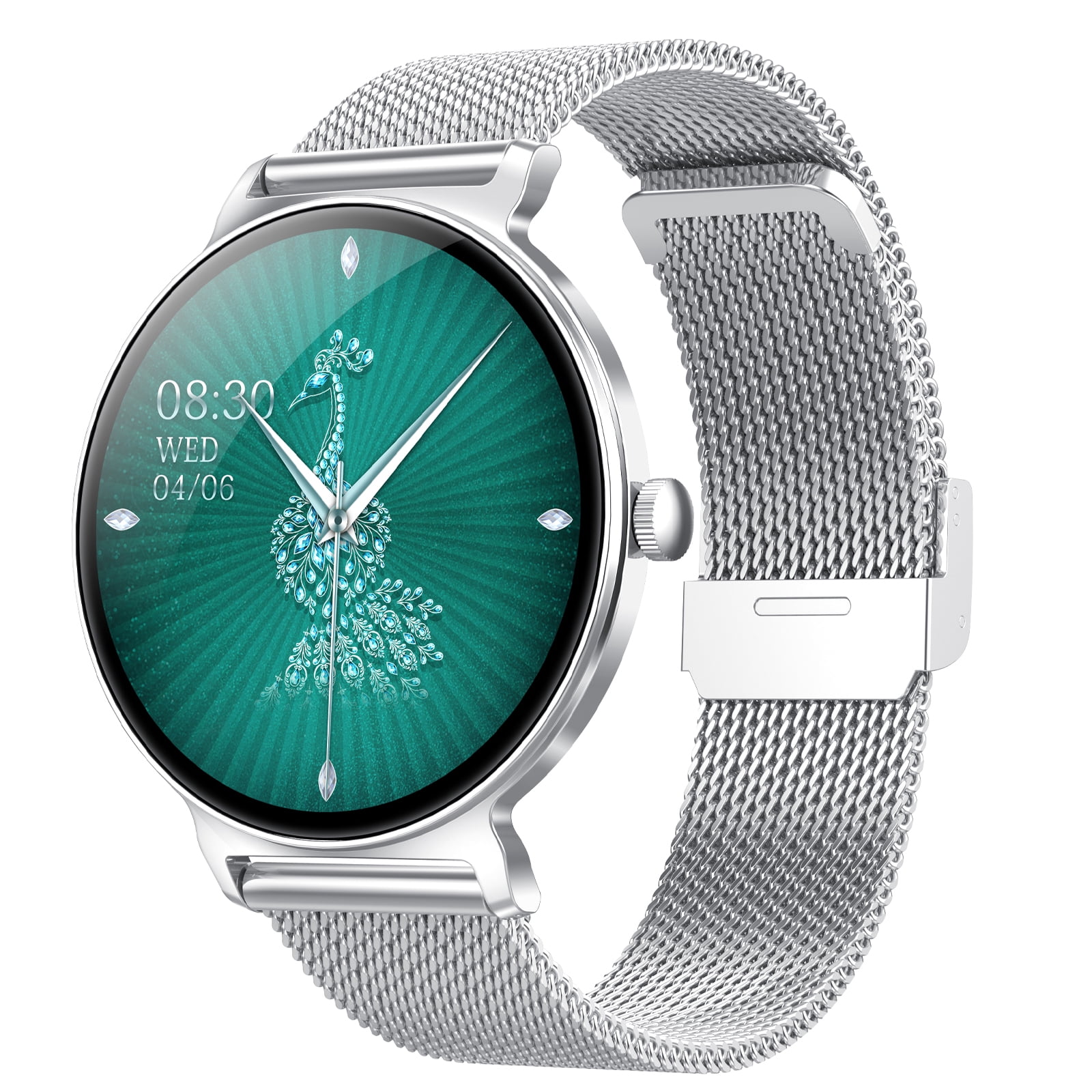 Smart Watch for Women, 1.27" Thin Face Fitness Tracker with Bluetooth Calls(Answer&Make), Smart Watch Fits for Android and iPhone, IP68 Waterproof, 110+ Sport Modes Smartwatch (2 Strap) - Image 5