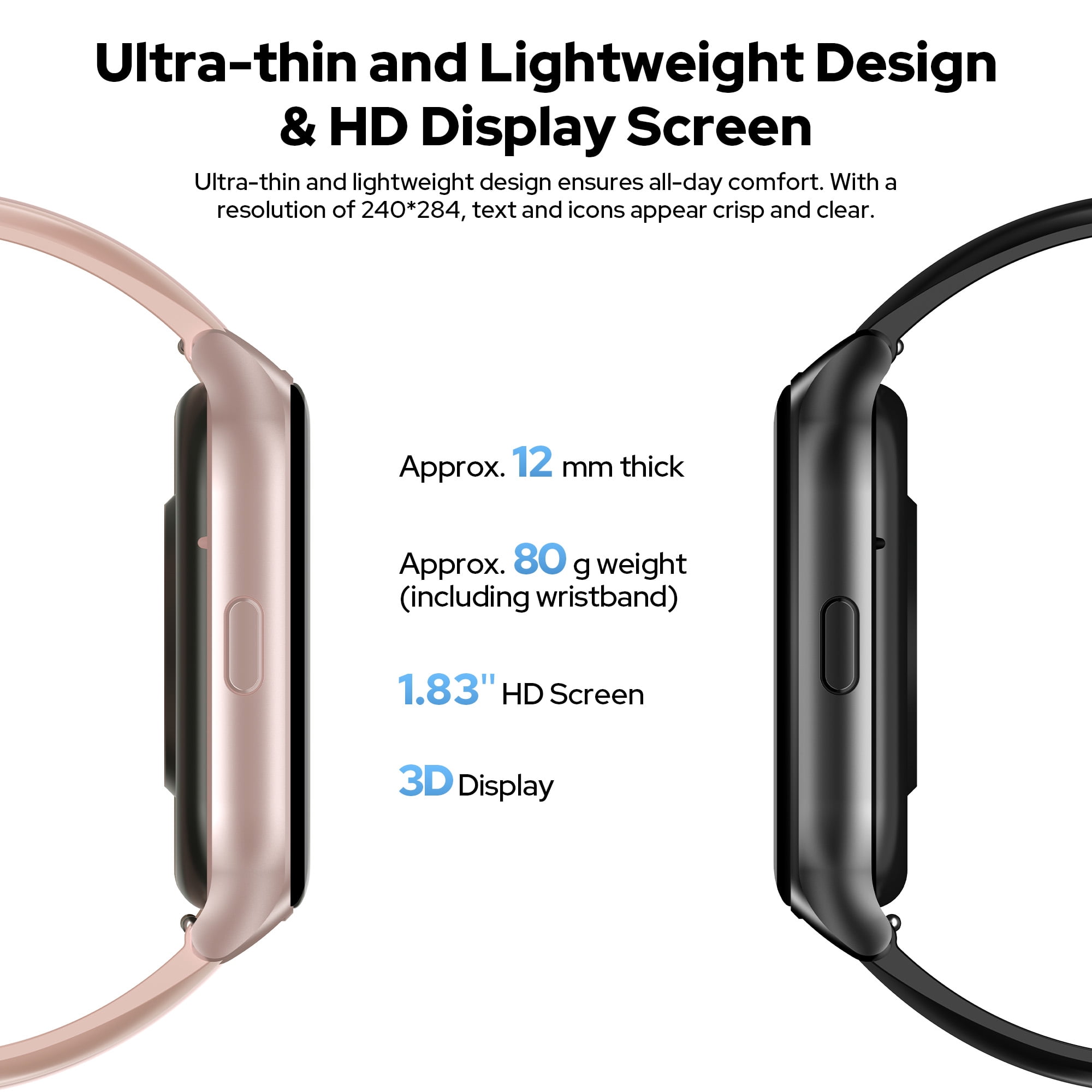 Smart Watch for Women Men, fitness trackers with 1.83" HD Display, 5.4 Bluetooth Call, 130+ Sports Modes, Fitness & Sleep Monitor,Timer, ChatGPT, Fitness Watch for Android/iOS - Image 5