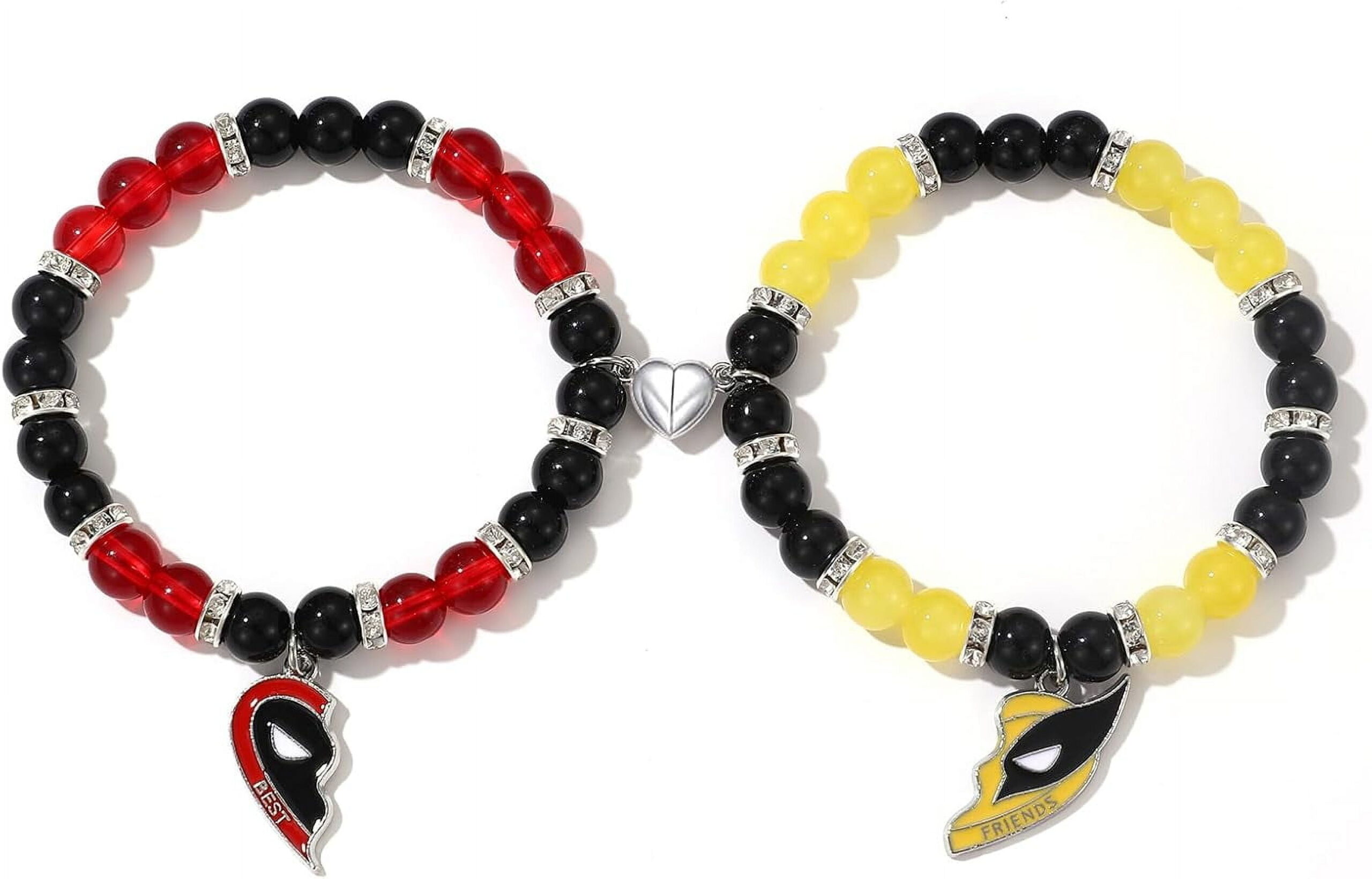 Spider Friendship Bracelets Matching Bracelets for Couples Bead Bracelets for Women Best Friends Bff Jewelry